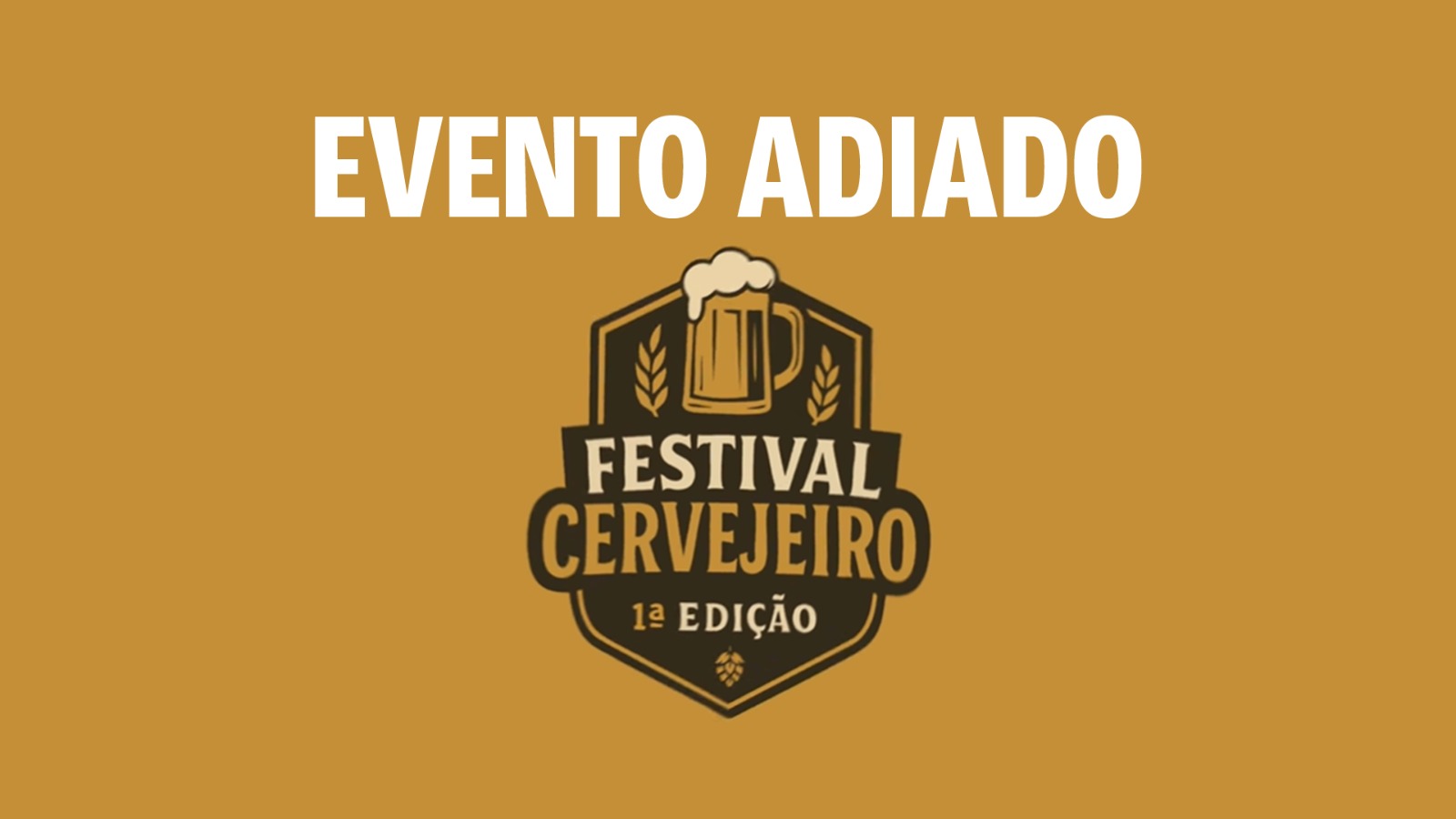 Festival Cervejeiro de Foz do Iguaçu é remarcado para 19, 20 e 21 de dezembro