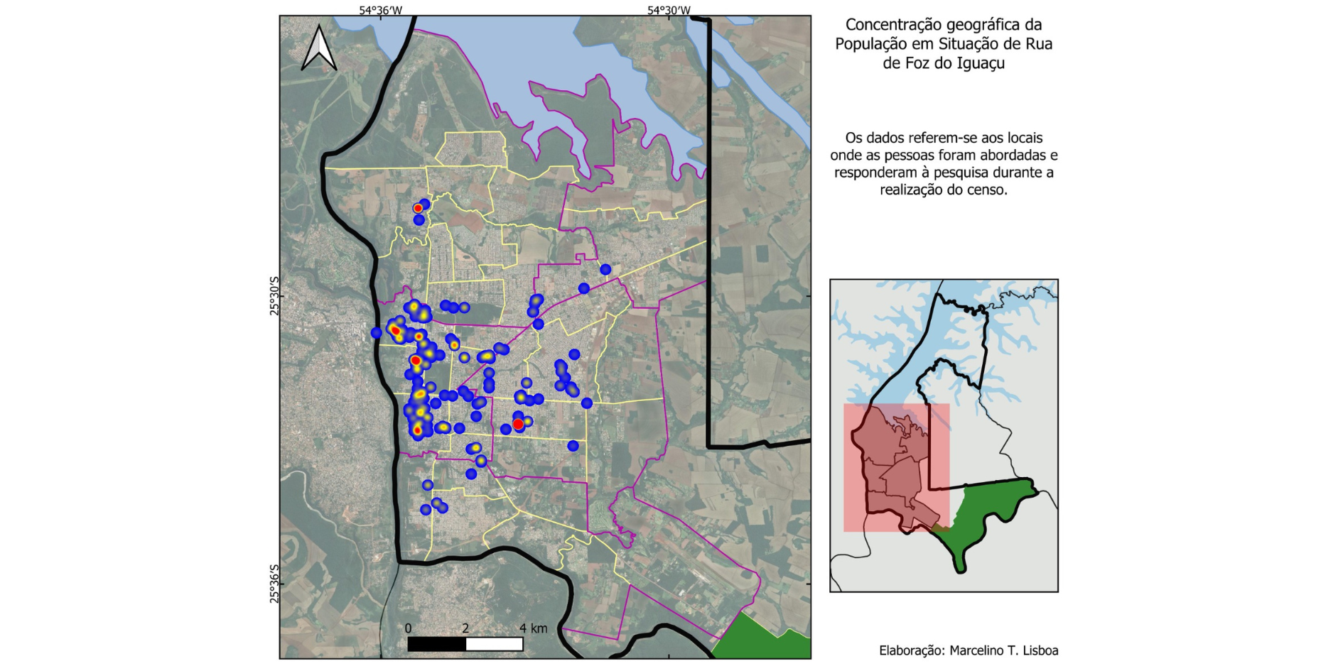 Inédito, Censo da População em Situação de Rua de Foz do Iguaçu contou com participação da UNILA