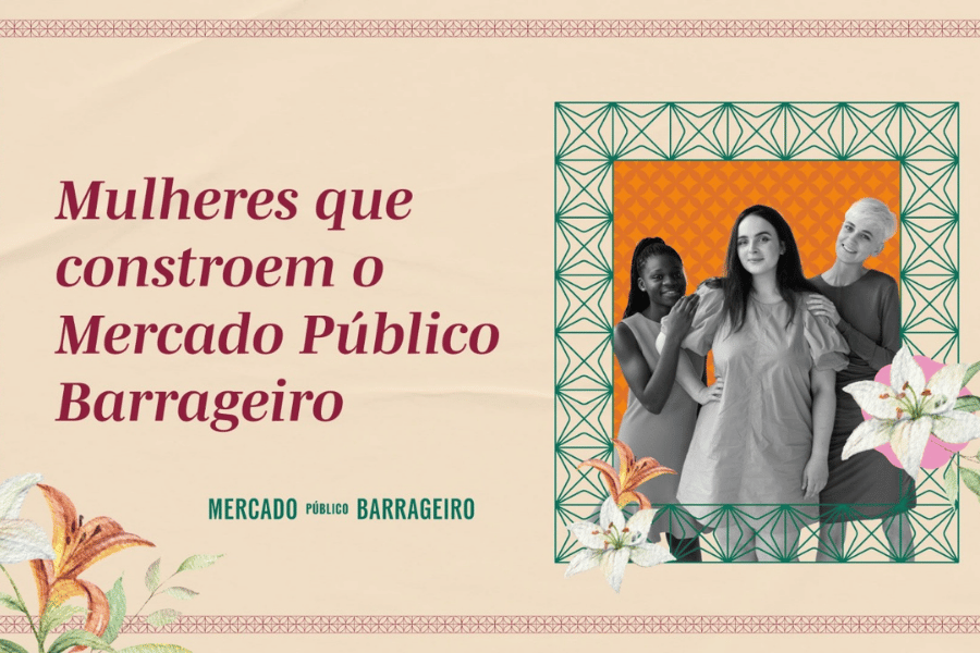 Exposição fotográfica homenageia mulheres que dão vida ao Mercado Público Barrageiro