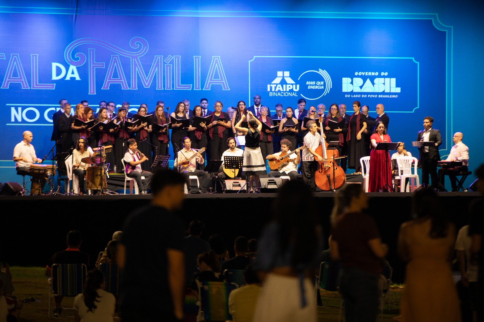 Coral da Itaipu encanta público em concerto especial de Natal