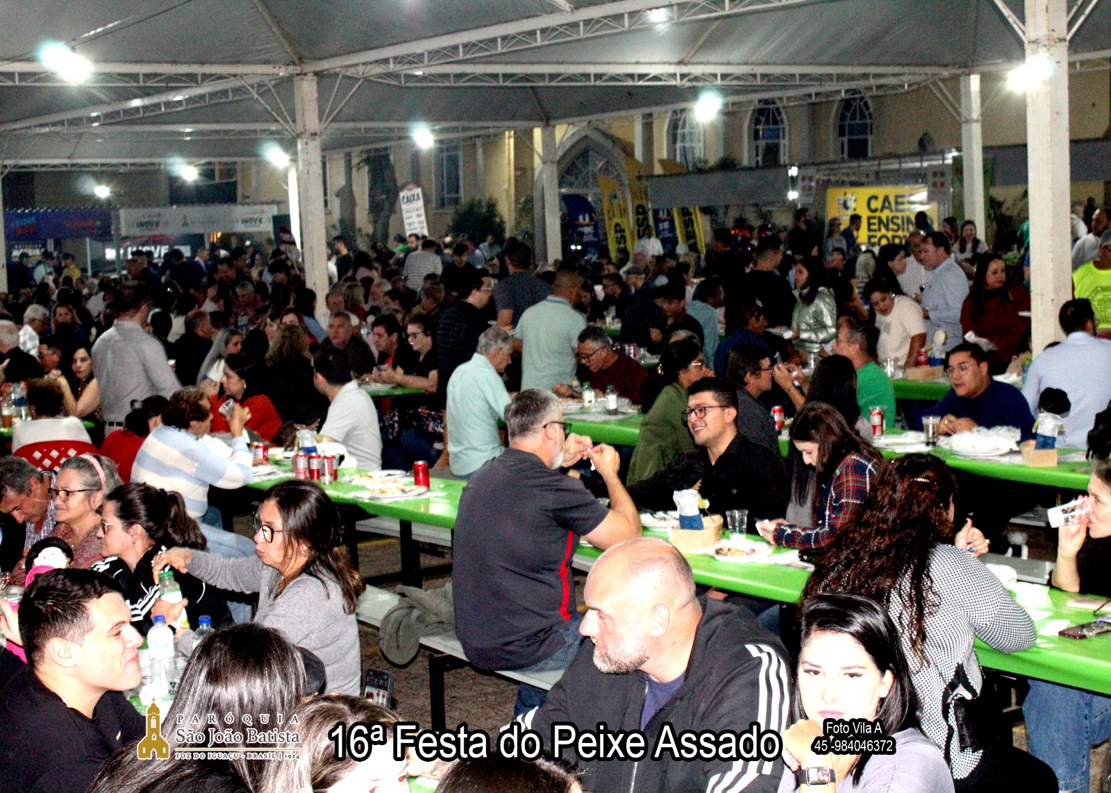 Falta menos de um mês para a 17ª Festa do Peixe Assado da Matriz São João Batista