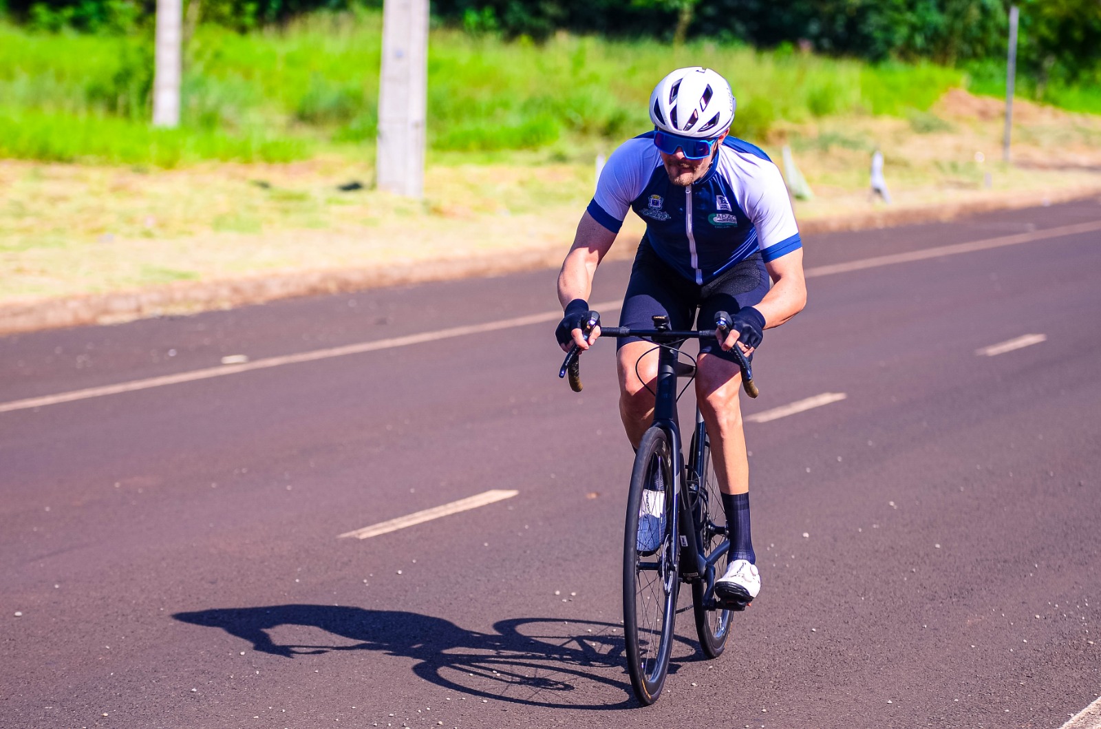 Luís Carlos Steffens disputa etapa do Paranaense de Ciclismo de Estrada em Foz do Iguaçu