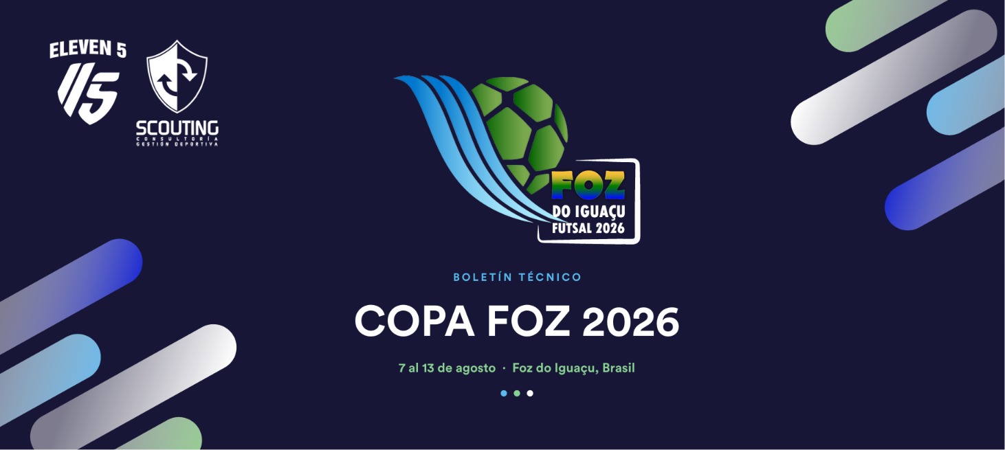 Foz do Iguaçu recebe Copa Internacional de Futsal de Base com equipes de quatro países