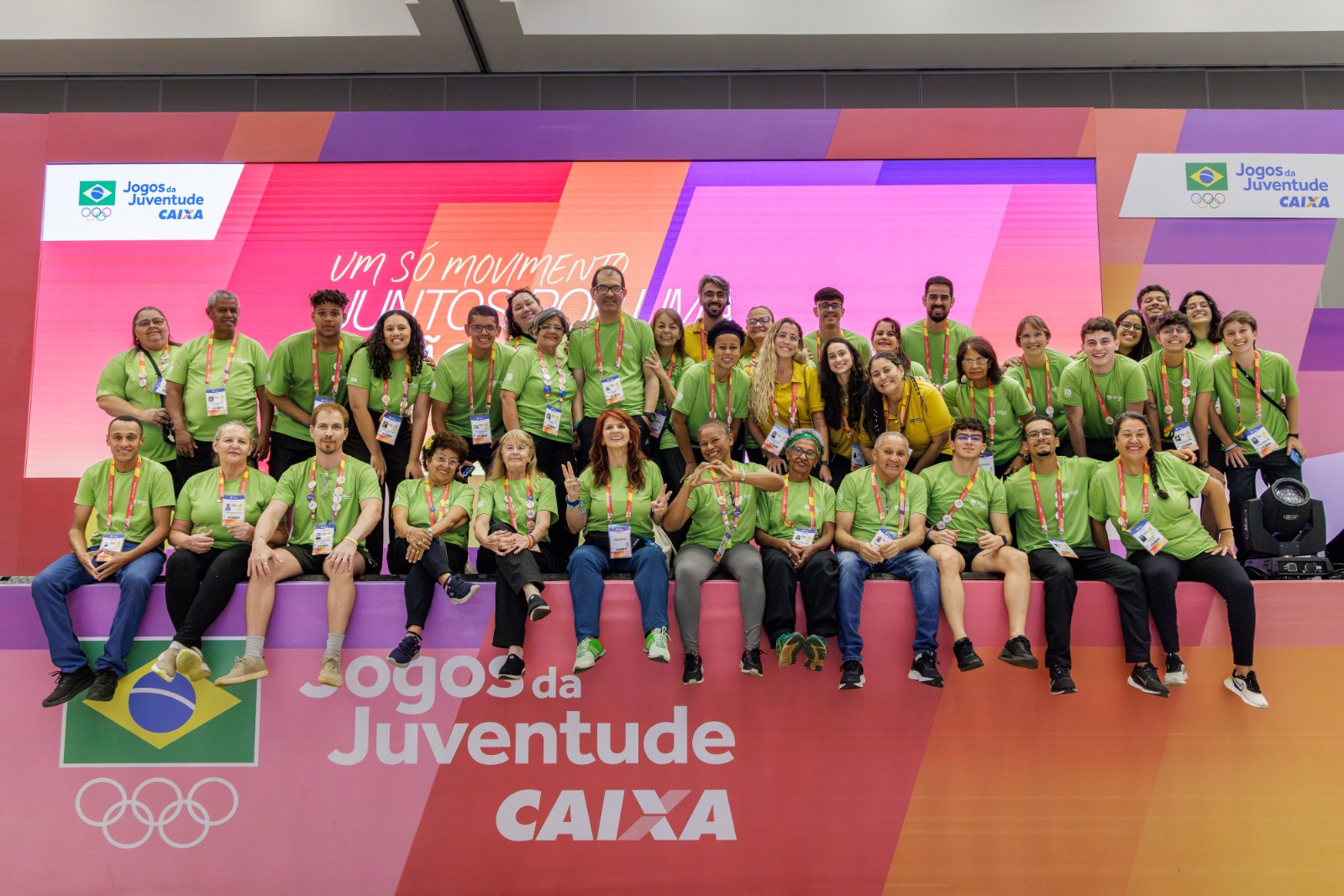 Programa de Voluntariado dos Jogos da Juventude 2026 abre inscrições para atuação em Foz do Iguaçu