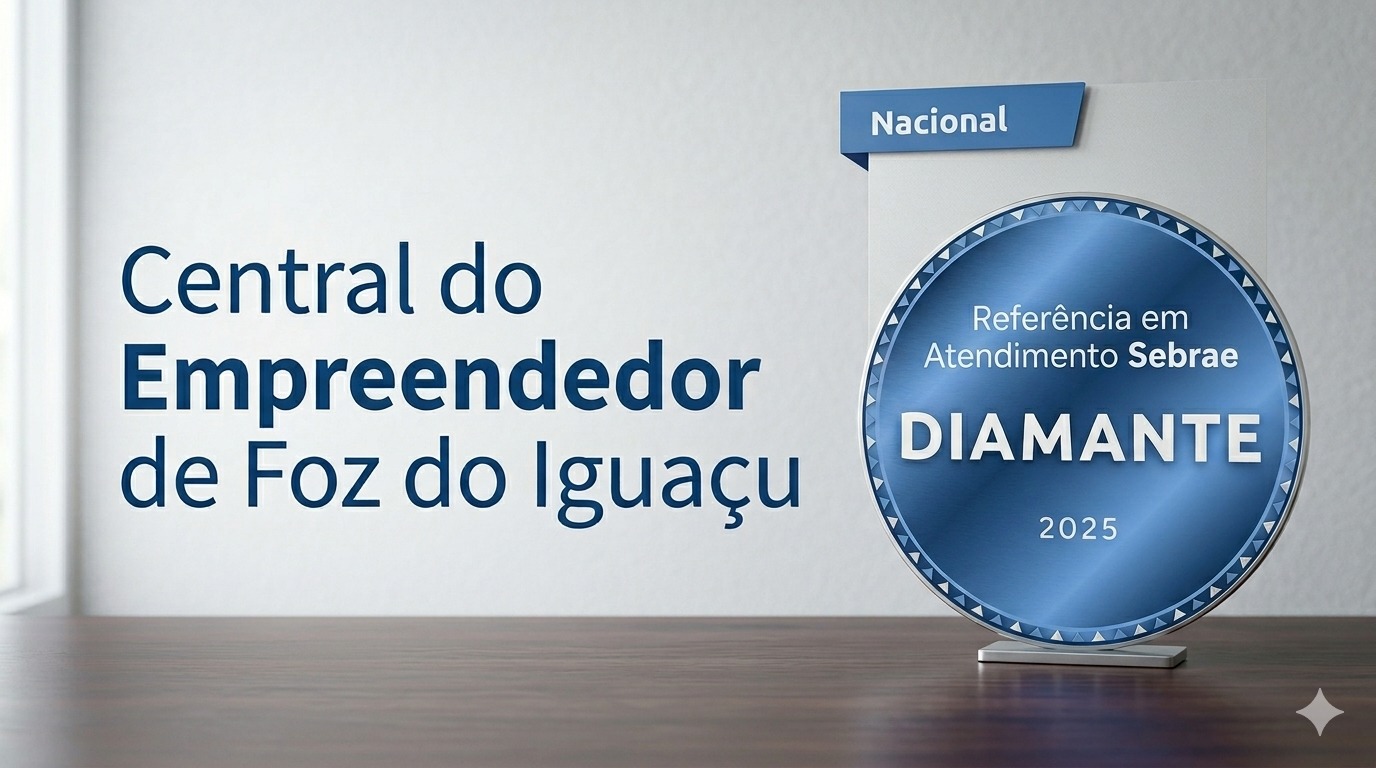Central do Empreendedor de Foz conquista pela primeira vez o Selo Diamante do Sebrae