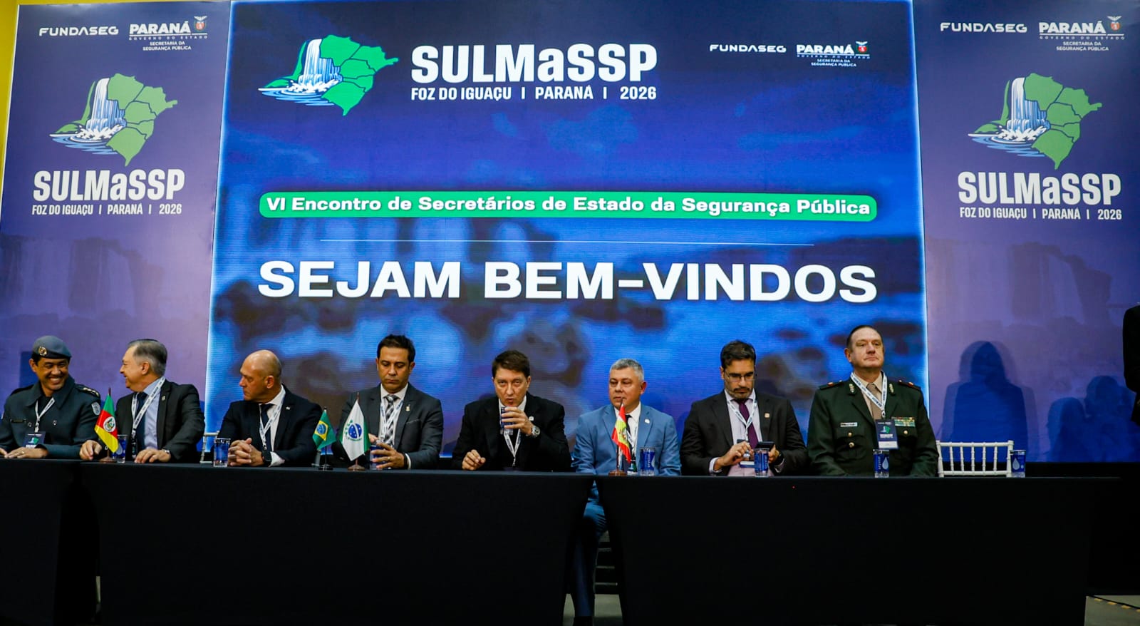 Foz do Iguaçu recebe encontro de secretários de Segurança Pública de cinco estados